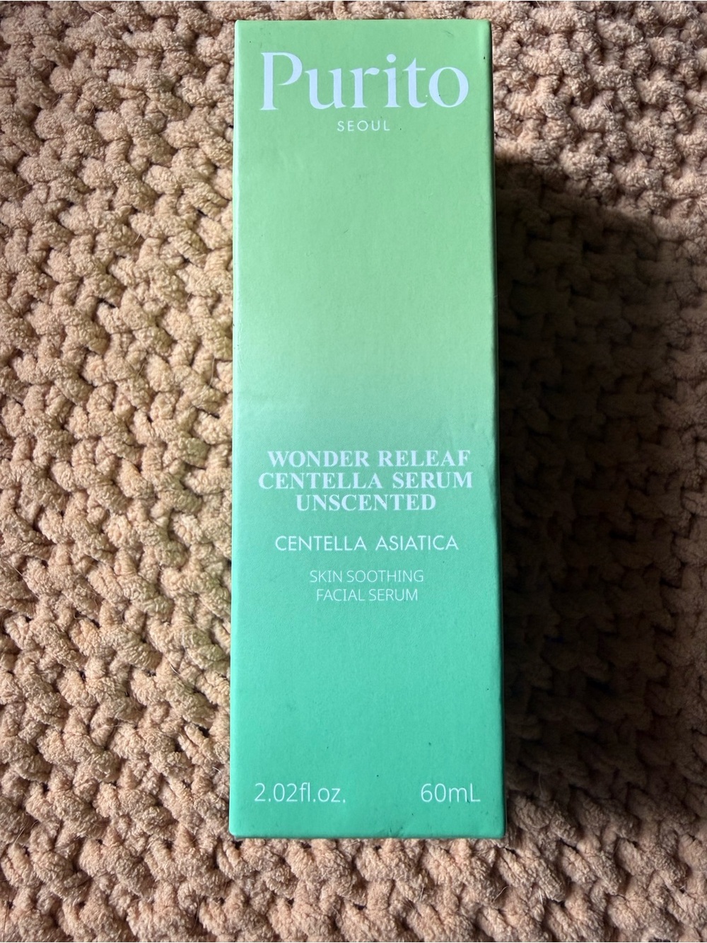 Wonder Releaf Centella Serum Unscented - Green